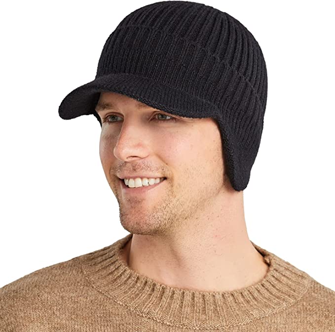 🔥Elastic Warm Ear Protection Knitted Hat☃️