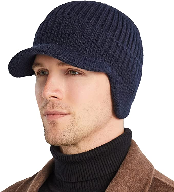 🔥Elastic Warm Ear Protection Knitted Hat☃️